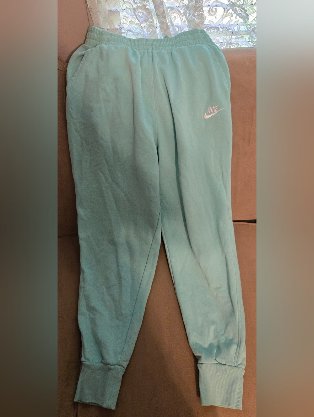 Nike Kids Aqua Green Jogger Pants
